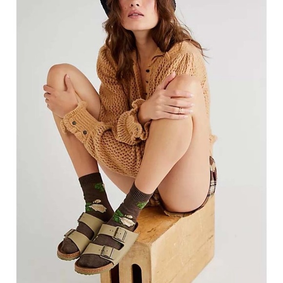 Free People✨Care FP Snowdrift Pullover / Camel Heather - Picture 6 of 6